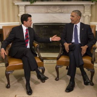 Obama recibe a Peña Nieto en la Casa Blanca