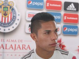 Salcedo sostuvo una larga charla con la psicóloga del equipo por más ayer jueves. EL INFORMADOR / ARCHIVO