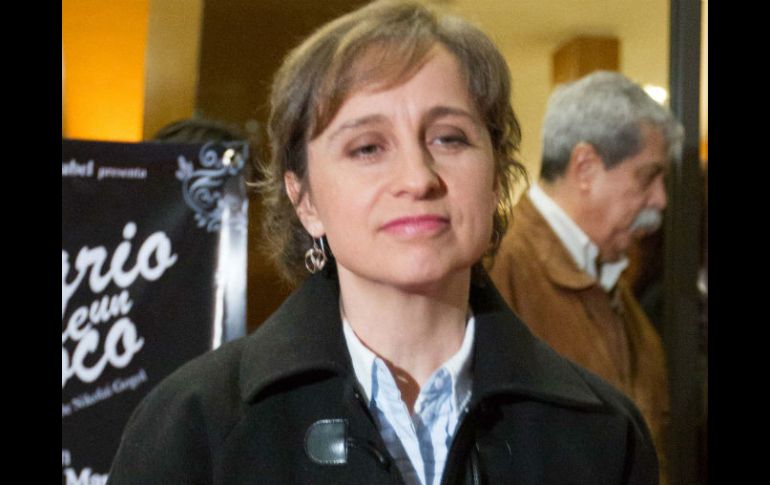 La empresa MVS exige que Aristegui compruebe sus dichos en el prólogo del libro o pida una disculpa. NTX / ARCHIVO