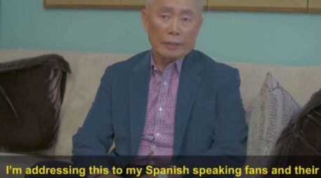 El video de cuatro minutos y medio, publicado el miércoles en su perfil oficial de redes sociales. FACEBOOK / George Takei