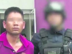 Ramón Martínez García “El Lagarto” fue capturado el viernes en un tianguis del municipio de Zumpango, en el Estado de México. SUN /