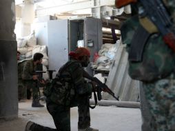 Las batallas entre yihadistas y soldados del régimen sirio cobran a diario decenas de vidas. EFE / STR