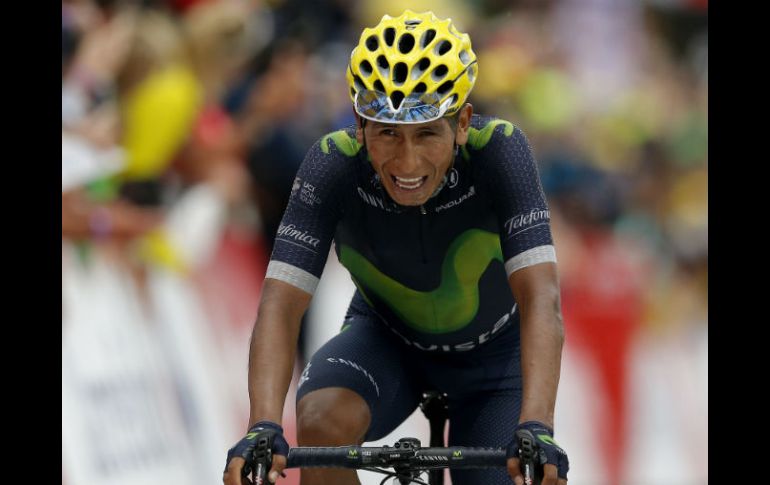 Quintana se someterá a pruebas médicas tras el Tour de Francia y, posteriormente, tratará de disputar la Vuelta a España. EFE / Y. Valat