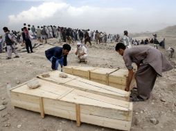 Desde que comenzó a elaborar esta estadística en 2009, UNAMA ha contabilizado 22 mil 941 civiles muertos en el conflicto afgano. EFE / J. Jalali
