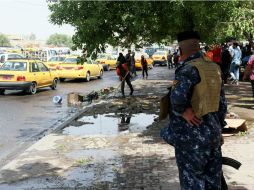 Ayer, un ataque suicida reivindicado por el EI y perpetrado en el área de Al Kazemiya provocó al menos 21 muertos y 35 heridos. EFE / A. Abbas