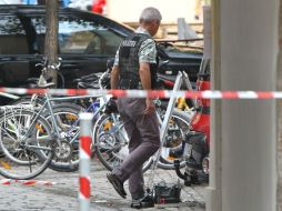El chico, de origen sirio, murió tras detonar un artefacto explosivo en la localidad de Ansbach e hirió a doce personas. AFP / D. Roland