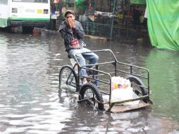 Ante las inundaciones, el SMN recomendó a la población que tome precauciones. SUN / A. Salinas