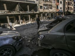 Señalan que la explosión se produjo en el barrio de Kafar Susse, bastión del régimen de Bashar al Asad. EFE / M. Badra