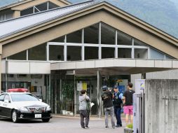La agencia de prensa Kyodo dijo que el atacante sería un ex empleado del centro de salud. AP / Kyodo News