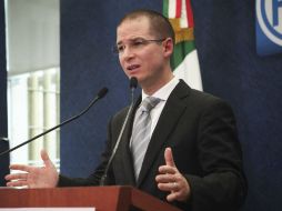 Ricardo Anaya asegura que el debate se tiene que realizar en pro de México. SUN / ARCHIVO