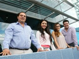 Fernando, Sofía, Karla y Daniel son los emprendedores del colectivo y tienen como objetivo hacer crecer esta comunidad. EL INFORMADOR / M. Vargas