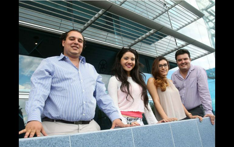 Fernando, Sofía, Karla y Daniel son los emprendedores del colectivo y tienen como objetivo hacer crecer esta comunidad. EL INFORMADOR / M. Vargas