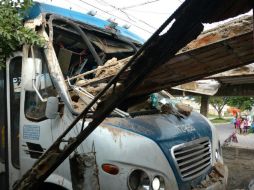 El impacto generó gran afectación estructural en la vivienda. ESPECIAL / Gobierno de Tlajomulco