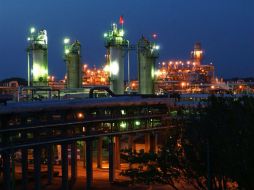 Planta refinadora Cactus en el estado mexicano de Chiapas. ESPECIAL /