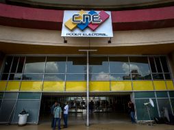 Un fallo judicial de mayo pasado prohíbe realizar manifestaciones en el Consejo Nacional Electoral. EFE / M. Gutiérrez