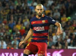 Mascherano, que llegó al Barcelona en el 2010, ha ganado en sus seis años en el club barcelonista 16 títulos. MEXSPORT / ARCHIVO