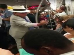 ''¿Tienes cinco años?'', cuestiona la protagonista al observar la actitud iracunda de su agresor. YOUTUBE / VIRAL NOW