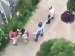 En redes sociales el agresor fue llamado #LordPeatones. YOUTUBE / Video News R&C