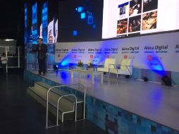 Moreno durante una conferencia en Aldea Digital. EL INFORMADOR / V. Arenas