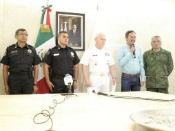 En conferencia de prensa la Policía Federal y el Grupo de Coordinación Guerrero. NTX / ARCHIVO