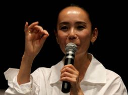 Naomi Kawase confiesa que hizo cine sin saber lo que hacía. NTX / B. Moncada