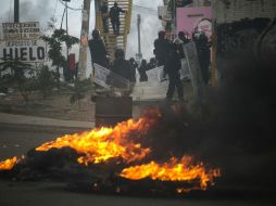 La reunión tuvo como propósito hacer un análisis del violento incidente entre maestros y policías. EFE / ARCHIVO