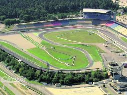 Circuito Hockenheimring. Escenario del GP de Alemania por última ocasión en julio de 2014, en donde el ganador fue Nico Rosberg. AFP /