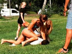 'Lo hubiera hecho aún si hubiera estado desnuda', expresa la mujer. INSTAGRAM / mikaelakellner