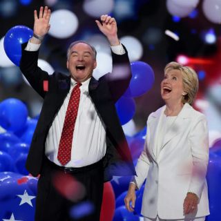Clinton y Kaine, juntos en su primer mitín tras nominación