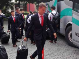 Los futbolistas ya están en su hotel de concentración en Guadalajara. EL INFORMADOR / J. Robles