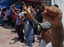 Los bloqueos carreteros y las acciones de protesta de la Sección 22 continuaron este día en la ciudad de Oaxaca. SUN / ARCHIVO