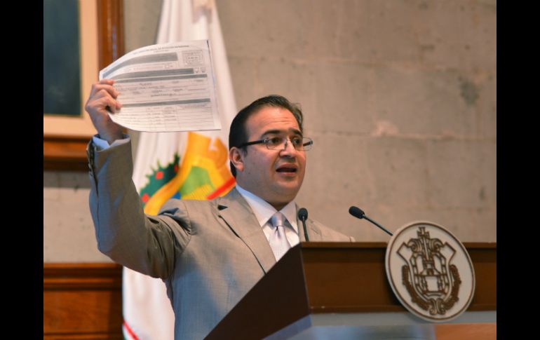 Reiteran que Javier Duarte está en su derecho de publicar esta información a través de otras plataformas. EFE / ARCHIVO