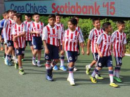 Los participantes disputaron los títulos de las diversas categorías del torneo. ESPECIAL / chivasdecorazon.com.mx