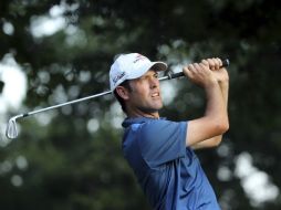 Streb se convirtió en el jugador número 30 en lograr en una ronda una tarjeta con 63 impactos en 18 hoyos en un Major. AP / S. Wenig