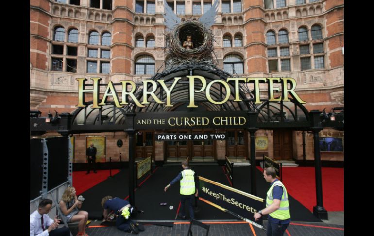 La pieza se representará a partir de las 13:00 horas GMT en el Palace Theatre. AFP / D. Leal-Olivas
