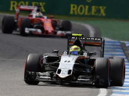 Para ''Checo'', fue una prueba en la que la estrategia fue clave en la primera sesión. AFP / P. Stollarz