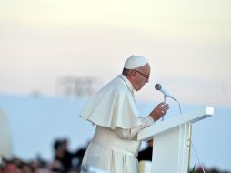 El Papa Francisco encabezó una vigilia festiva y de oración en el Campus Misericordiae donde asistieron un millón de personas. NTX / M. Episkot