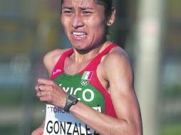 María Guadalupe González. La marchista mexicana asistirá a Río 2016. ESPECIAL / CONADE