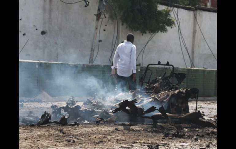 La rápida respuesta de las fuerzas de seguridad evitó una tragedia mayor. EFE / S. Yusuf