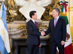 El Presidente Peña Nieto se encuentra de gira en Argentina. NTX / Presidencia