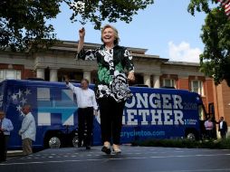 El 50% de los electores registrados tiene una opinión negativa de Clinton comparado con el 36% que la ve positivamente. AFP / ARCHIVO