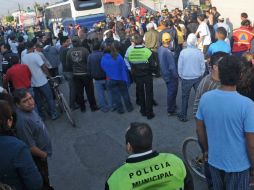 La Policía Estatal debió ingresar a la zona para rescatar a los presuntos delincuentes. SUN / ARCHIVO