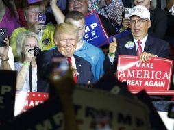 La retórica irreverente de Trump se ha metido con un tabú de EU: las familias de soldados caídos. AFP / D. Reuter