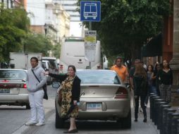 Así lucía ayer la calle Liceo, entre Independencia e Hidalgo, uno de los sitios donde permanentemente se encontraban las calandrias. EL INFORMADOR / R. Tamayo