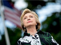 Clinton empieza así agosto, con 58 millones de dólares en el banco. AP / ARCHIVO
