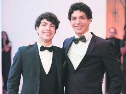 Esteban e Isaac Hernández, notables hermanos bailarines.  /