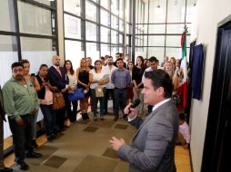 El mandatario inauguró el Centro Jalisco en San Francisco. FACEBOOK / jaristoteles.sandoval