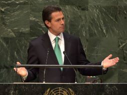 Será la tercera intervención consecutiva del Líder mexicano en el órgano más representativo del mundo. NTX / ARCHIVO