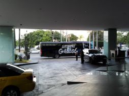 El equipo de Gallos llegó la tarde de este viernes a Guadalajara. EL INFORMADOR / J. Robles