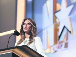 Problema. El pasado de Melania, bajo escrutinio público. AP /